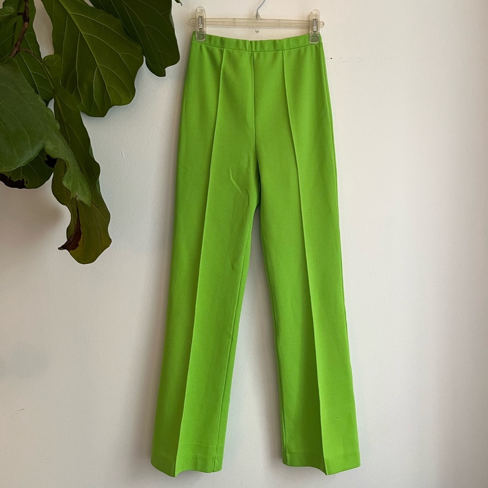 VINTAGE vibrant green pants